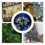 Wreath of LED Lights 50 m White 6 W Christmas by BigBuy Christmas, String Lights - Ref: S8803633, Price: 49,59 €, Discount: %