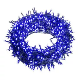 Wreath of LED Lights 5 m Blue White 3,6 W Christmas by BigBuy Christmas, String Lights - Ref: S8803644, Price: 17,38 €, Disco...