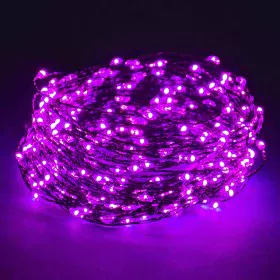 Wreath of LED Lights LED Fuchsia 480 by BigBuy Christmas, Outdoor String Lights - Ref: S8803689, Price: 33,77 €, Discount: %