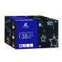 Cortina de Luces LED Blanco Estrellas de BigBuy Christmas, Guirnaldas luminosas - Ref: S8803704, Precio: 32,83 €, Descuento: %