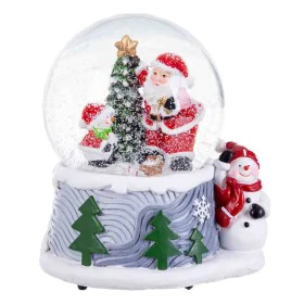 Boule de Noël Multicouleur Verre Polyrésine Père Noël 13 x 10,5 x 14,5 cm de BigBuy Christmas, Noël - Réf : S8803873, Prix : ...