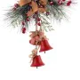 Décorations de Noël Rouge Multicouleur Métal Plastique Fibre Cloches 36 x 6,5 x 42 cm de BigBuy Christmas, Noël - Réf : S8803...