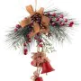 Décorations de Noël Rouge Multicouleur Métal Plastique Fibre Cloches 36 x 6,5 x 42 cm de BigBuy Christmas, Noël - Réf : S8803...