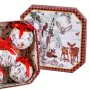 Boules de Noël Multicouleur Papier Polyfoam animaux 7,5 x 7,5 x 7,5 cm (5 Unités) de BigBuy Christmas, Noël - Réf : S8803979,...