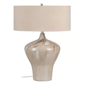 Lampe de bureau Beige Fer 40 W 221-240 v 49 x 49 x 66 cm de BigBuy Home, Lampes de chevet - Réf : S8804293, Prix : 288,46 €, ...