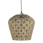 Candeeiro de teto Dourado Prateado Ferro 220-240 V 33,5 x 33,5 x 35 cm de BigBuy Home, Iluminação suspensa - Ref: S8804384, P...