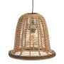 Candeeiro de teto Natural Bambu 220-240 V 41 x 41 x 33 cm (2 Unidades) de BigBuy Home, Iluminação suspensa - Ref: S8804402, P...