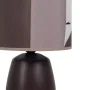 Lampada da tavolo Marrone Ceramica 60 W 220-240 V 22 x 22 x 29 cm di BigBuy Home, Lampade da tavolo e abat-jour - Rif: S88044...