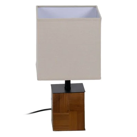 Lampe de bureau Marron Crème 60 W 220-240 V 20 x 20 x 40 cm de BigBuy Home, Lampes de chevet - Réf : S8804468, Prix : 35,08 €...