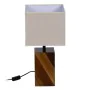 Lâmpada de mesa Castanho Creme 60 W 220-240 V 25 x 25 x 51 cm de BigBuy Home, Candeeiros de mesa e de cabeceira - Ref: S88044...