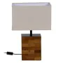 Lâmpada de mesa Castanho Creme 60 W 220-240 V 35 x 18 x 51 cm de BigBuy Home, Candeeiros de mesa e de cabeceira - Ref: S88044...