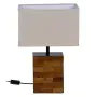 Lampe de bureau Marron Crème 60 W 220-240 V 35 x 18 x 51 cm de BigBuy Home, Lampes de chevet - Réf : S8804470, Prix : 49,39 €...