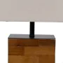 Lampe de bureau Marron Crème 60 W 220-240 V 35 x 18 x 51 cm de BigBuy Home, Lampes de chevet - Réf : S8804470, Prix : 49,01 €...