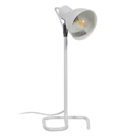 Lampe de bureau Blanc Fer 25 W 220-240 V 15 x 14,5 x 36,5 cm de BigBuy Home, Lampes de chevet - Réf : S8804471, Prix : 14,51 ...