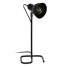 Desk lamp Black Iron 25 W 220-240 V 15 x 14,5 x 36,5 cm by BigBuy Home, Bedside and Table Lamps - Ref: S8804473, Price: 15,11...