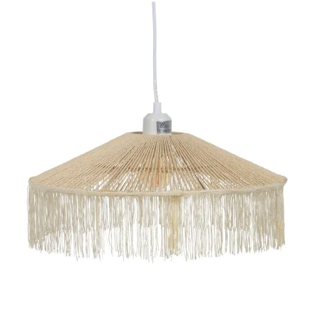 Ceiling Light Beige Paper Iron 220-240 V 41 x 41 x 17 cm by BigBuy Home, Pendant Lights - Ref: S8804475, Price: 25,99 €, Disc...