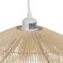 Ceiling Light Beige Paper Iron 220-240 V 41 x 41 x 17 cm by BigBuy Home, Pendant Lights - Ref: S8804475, Price: 25,99 €, Disc...