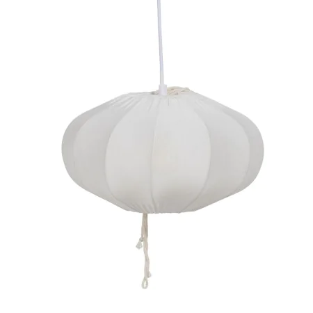 Candeeiro de teto Branco Algodão 220-240 V 30 x 30 x 17,5 cm de BigBuy Home, Iluminação suspensa - Ref: S8804499, Preço: 28,8...