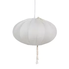 Candeeiro de teto Branco Algodão 220-240 V 40 x 40 x 23,5 cm de BigBuy Home, Iluminação suspensa - Ref: S8804500, Preço: 38,8...