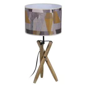 Lampada da tavolo Naturale 60 W 220-240 V 25 x 25 x 54 cm di BigBuy Home, Lampade da tavolo e abat-jour - Rif: S8804505, Prez...