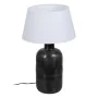 Lâmpada de mesa Branco Preto 220 V 40,75 x 40,75 x 68 cm de BigBuy Home, Candeeiros de mesa e de cabeceira - Ref: S8804529, P...