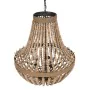 Ceiling Light Natural Metal oak wood 220-240 V 60 x 60 x 80 cm by BigBuy Home, Pendant Lights - Ref: S8804564, Price: 246,43 ...