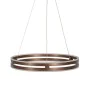 Suspension Marron Doré Verre Fer 220-240 V 60 x 60 x 9 cm de BigBuy Home, Suspensions - Réf : S8804774, Prix : 136,58 €, Remi...