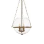 Suspension Doré Verre Fer 220-240 V 40 x 40 x 80 cm de BigBuy Home, Suspensions - Réf : S8804781, Prix : 197,81 €, Remise : %