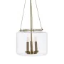 Lámpara de Techo Dorado Cristal Hierro 220-240 V 35 x 35 x 72 cm de BigBuy Home, Iluminación colgante - Ref: S8804814, Precio...