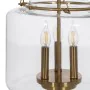 Lampadario Dorato Cristallo Ferro 220-240 V 35 x 35 x 72 cm di BigBuy Home, Lampade a sospensione - Rif: S8804814, Prezzo: 13...