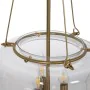 Candeeiro de teto Dourado Cristal Ferro 220-240 V 35 x 35 x 72 cm de BigBuy Home, Iluminação suspensa - Ref: S8804814, Preço:...