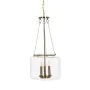 Suspension Doré Verre Fer 220-240 V 35 x 35 x 72 cm de BigBuy Home, Suspensions - Réf : S8804814, Prix : 142,57 €, Remise : %