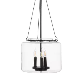 Ceiling Light Black Crystal Iron 220-240 V 35 x 35 x 72 cm by BigBuy Home, Pendant Lights - Ref: S8804815, Price: 132,70 €, D...