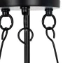 Lampadario Nero Cristallo Ferro 220-240 V 35 x 35 x 72 cm di BigBuy Home, Lampade a sospensione - Rif: S8804815, Prezzo: 132,...