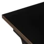 Bureau Bois MDF Noir Naturel 120 x 60 x 75 cm de BigBuy Office, Bureaux et tables d'ordinateurs - Réf : S8805018, Prix : 140,...