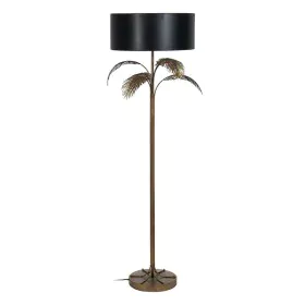 Lampadaire Noir Doré 50 x 50 x 168 cm de BigBuy Home, Lampadaires - Réf : S8805026, Prix : 128,67 €, Remise : %