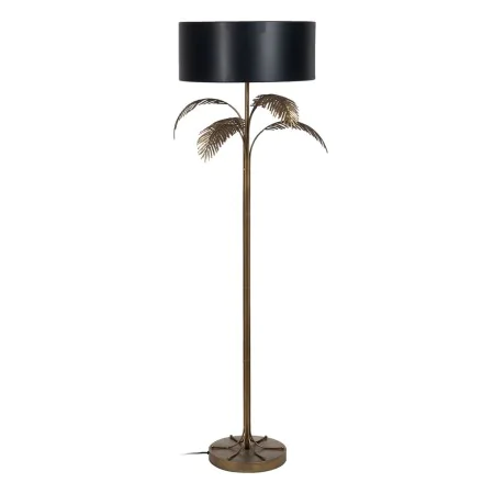 Lampada da Terra Nero Dorato 50 x 50 x 168 cm di BigBuy Home, Lampade da terra - Rif: S8805026, Prezzo: 128,67 €, Sconto: %