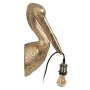 Luz de Parede Dourado Resina A 19 x 20 x 45 cm de BigBuy Home, Candeeiros de parede - Ref: S8805039, Preço: 85,18 €, Desconto: %