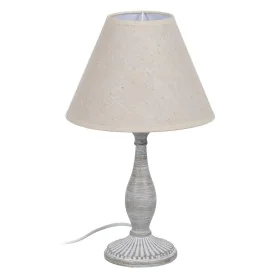 Lampada da tavolo Beige Grigio 60 W 220-240 V 20 x 20 x 34 cm di BigBuy Home, Lampade da tavolo e abat-jour - Rif: S8805137, ...