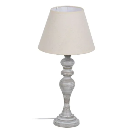 Desk lamp Beige Grey 60 W 220-240 V 25 x 25 x 50 cm by BigBuy Home, Bedside and Table Lamps - Ref: S8805139, Price: 28,10 €, ...