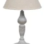 Lampe de bureau Beige Gris 60 W 220-240 V 20 x 20 x 34 cm de BigBuy Home, Lampes de chevet - Réf : S8805169, Prix : 18,44 €, ...