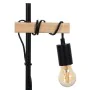 Tischlampe Schwarz Beige Holz Eisen 220 -240 V 16 x 13 x 52 cm von BigBuy Home, Tisch- & Nachttischlampen - Ref: S8805189, Pr...