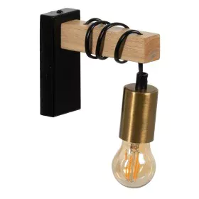 Wall Light Black Beige Wood Iron A 220-240 V 15 x 5 x 12 cm by BigBuy Home, Multi-armed Lights - Ref: S8805190, Price: 18,86 ...