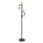 Floor Lamp Black Beige Wood Iron 26 x 26 x 149 cm by BigBuy Home, Floor Lamps & Torchieres - Ref: S8805191, Price: 56,24 €, D...