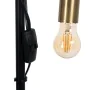 Floor Lamp Black Beige Wood Iron 26 x 26 x 149 cm by BigBuy Home, Floor Lamps & Torchieres - Ref: S8805191, Price: 56,24 €, D...