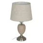 Lampada da tavolo Beige Argentato Metallo Cristallo 10 W 220 V 31,5 x 31,5 x 53 cm di BigBuy Home, Lampade da tavolo e abat-j...