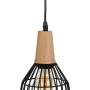 Ceiling Light Black Natural Wood Iron 220-240 V 20 x 19,5 cm by BigBuy Home, Pendant Lights - Ref: S8805230, Price: 35,80 €, ...