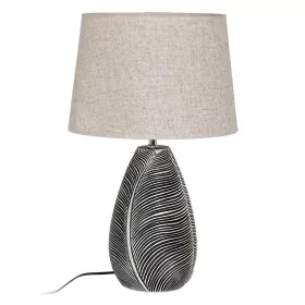 Lampada da tavolo Bianco Nero 38 x 38 x 60 cm di BigBuy Home, Lampade da tavolo e abat-jour - Rif: S8805406, Prezzo: 68,78 €,...