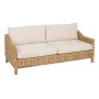 Canapé de jardin Naturel Bois de manguier Foam Fibre naturelle 180 x 86 x 80 cm de BigBuy Home, Canapés - Réf : S8805669, Pri...