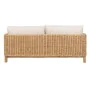 Canapé de jardin Naturel Bois de manguier Foam Fibre naturelle 180 x 86 x 80 cm de BigBuy Home, Canapés - Réf : S8805669, Pri...